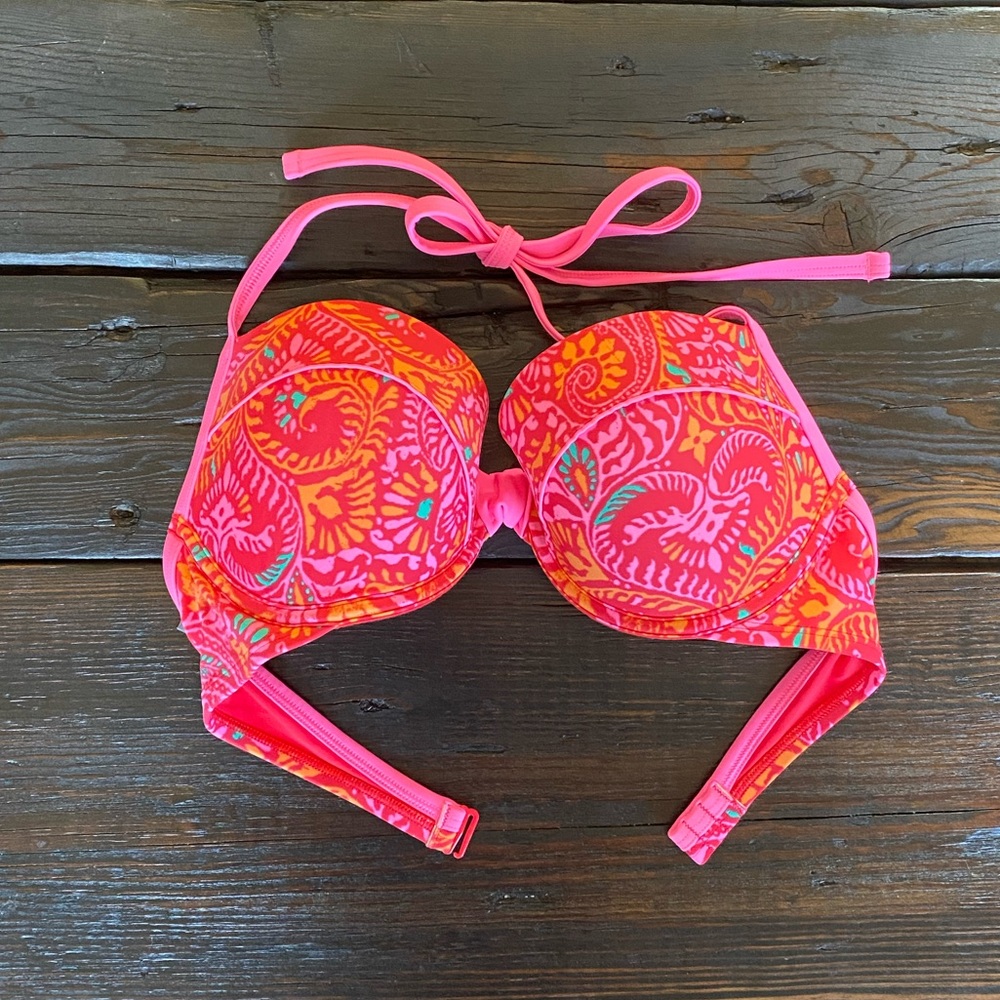 Aerie Bra Top Halter Bikini 36D